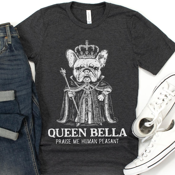 Cute French Bulldog Shirt, Frenchie TShirt, Custom Gift for Dog Lover, Dog Mom Sweatshirt, Dog Dad Gift, Frenchbull Dog, Frenchie Gift