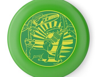 Disco físico Fee/Frisbee Mashup (edición Totally TUBE-U-LAR de los 90)