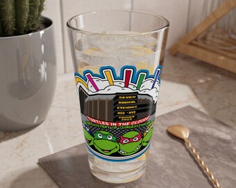 Phish Summer Tour 2023 Event Pint Glass - Tortugas en las nubes (MSG/NYC) por FSBD