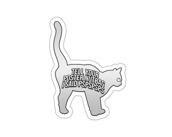 Póster Nutbag PspPspPsp Pegatina