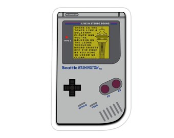 Phish @ The Hollywood Bowl Tape Stack Evento troquelado Pegatina de FSBD