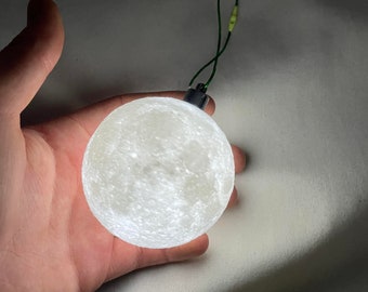 Light-Up Moon Ornament