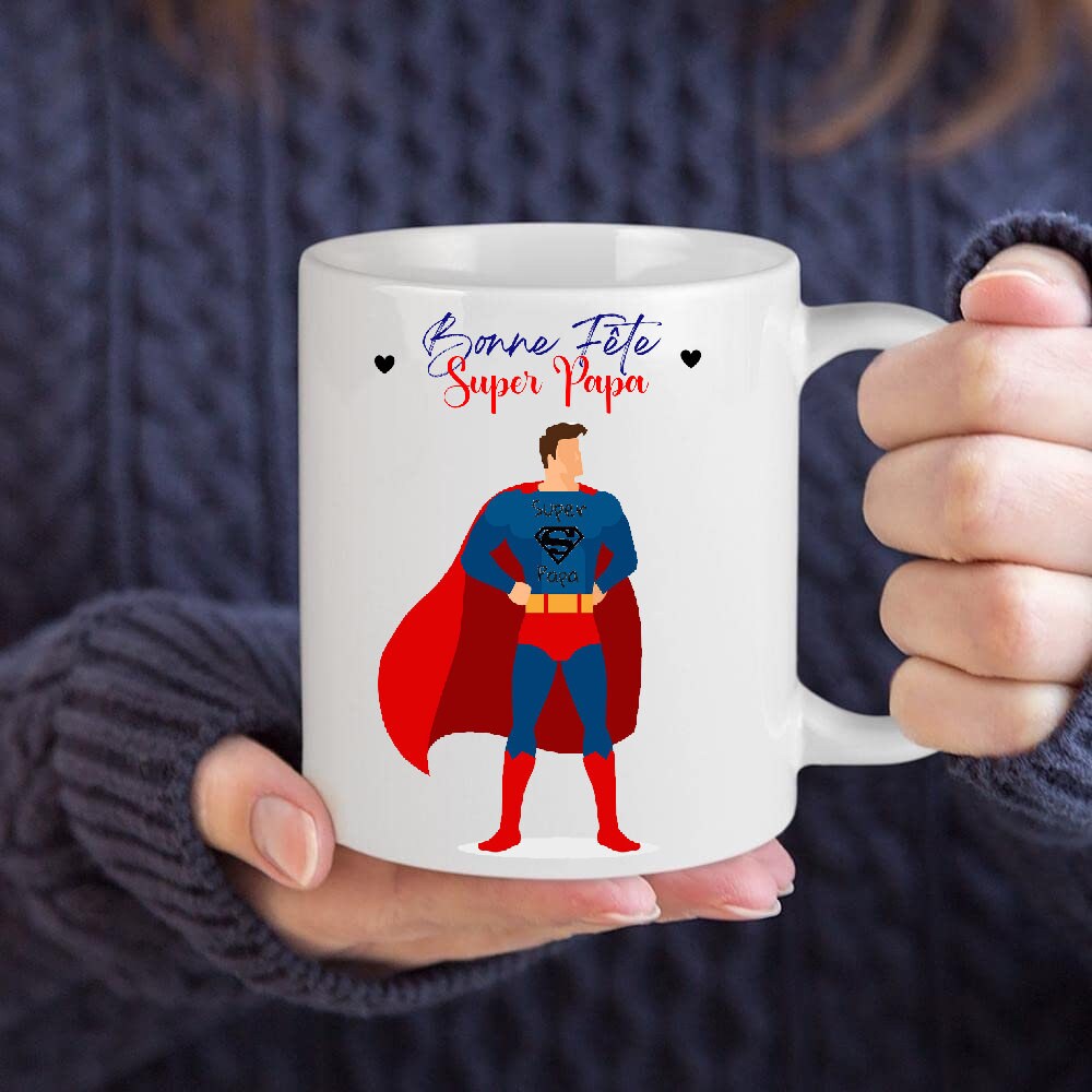 Tasse Fête Des Pères en Céramique, 11Oz