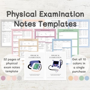 Printable General Physical Examination Note Template Nursing Study Guide Nursing Med Surg Study Notes Medical Student Nursing Template Notes