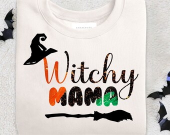 Witchy Mama PNG, Halloween Png, Witch Png, Mom Png, Mama Png, Digital Download, Halloween Digital Download, Sublimation Png, Sublimation