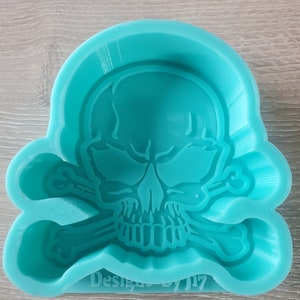 Silicone Mold, Skull Silicone Mold, Freshie Mold, Soap Mold, Aroma beads mold