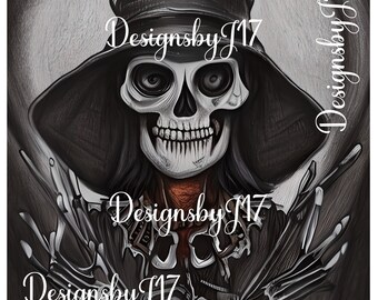 Skelett PNG, Schädel Mann Png, Halloween Png, Spooky Png, Sublimation Png, digitale Kunst PNG