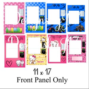 Easter Vending Machine Templates, 8 Templates/11x17 Digital Download/DIY Printable Editable In Canva