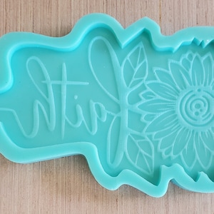 Silicone Mold, Sunflower Mold, Sunflower Faith Resin Mold