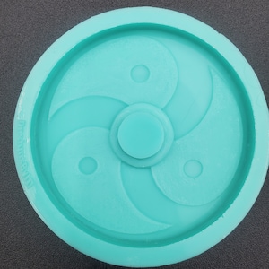 Siliconen Mal, Hars Mold, Fidget Spinner Mold, Triskelion Silicone Mold