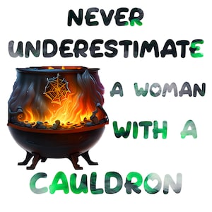 Halloween Png, Sublimation Png, Cauldron Png, Instant Download, 300 DPI