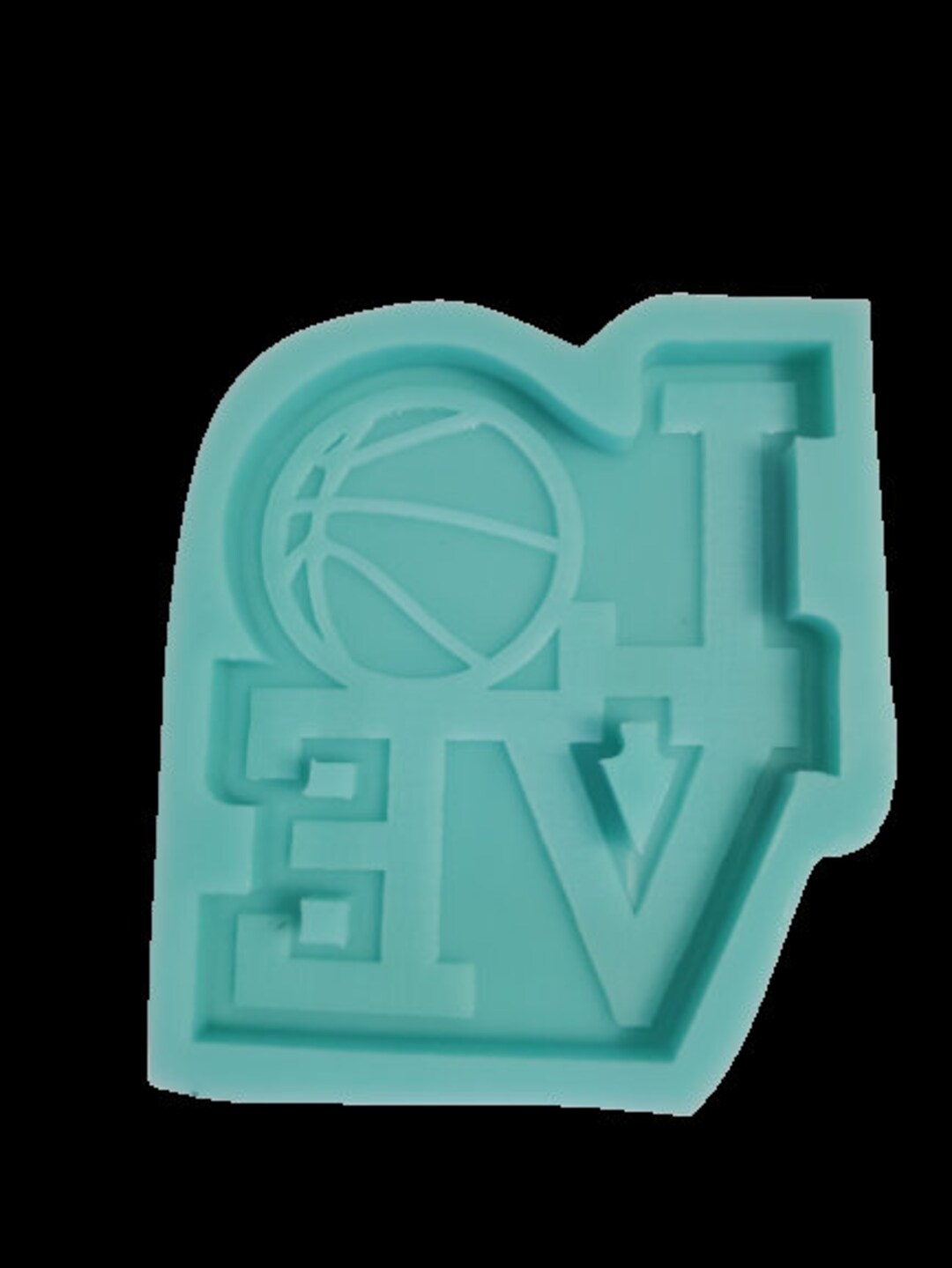 Silicone Mold, Basketball Mold, Resin Mold, Love Basketball, Resin Molds, Clay Molds, Wax Molds