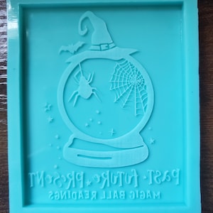 Halloween Silicone Mold, Resin Mold, Witch Mold, Silicone Molds, clay molds, candy molds