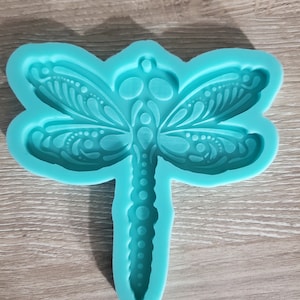 Silicone Mold, Dragonfly Keychain Mold, Resin Mold, Keychain Molds, Dragonfly