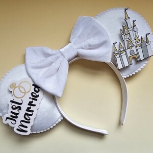 Bride/wedding - mouse ears headband