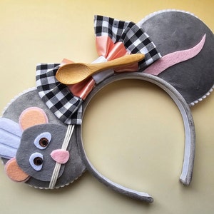 Ratatouille mouse ears headband