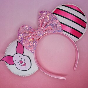 Piglet inspired - mouse ears headband