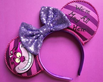 Cheshire cat - mouse ears headband