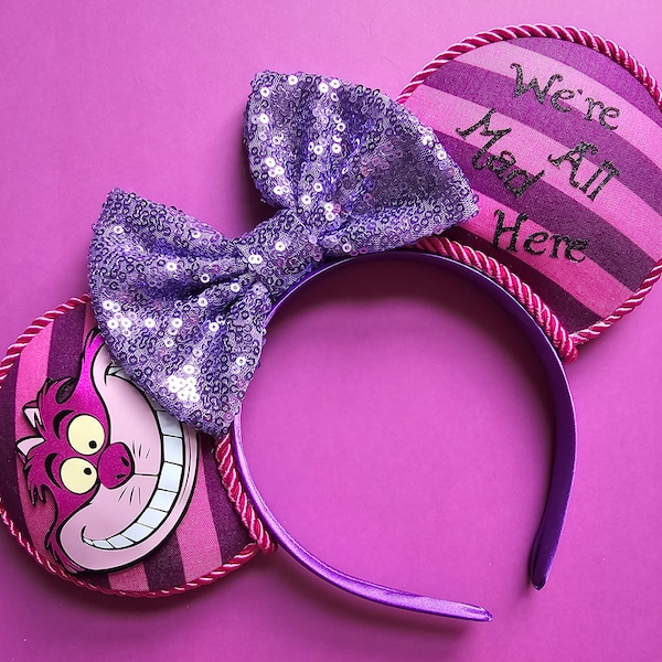 Cheshire cat - mouse ears headband