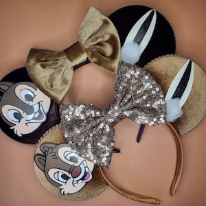 Chip and Dale - mouse ears headband