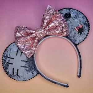 Eeyore inspired - mouse ears headband