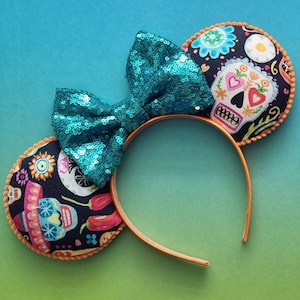 Day of the dead/coco ears