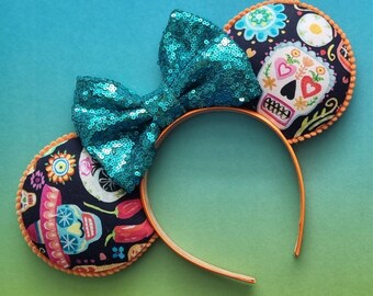 Day of the dead/coco ears
