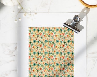 Polymer Clay Image Transfer, Clay Transfer Sheets, Polymer Clay Transfer Paper, Water Soluble Transfer Paper, Colorful Flowers