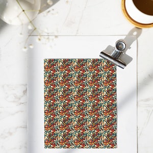 Polymer Clay Image Transfer, Clay Transfer Sheets, Polymer Clay Transfer Paper, Water Soluble Transfer Paper, Colorful Flowers