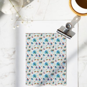 Polymer Clay Image Transfer, Clay Transfer Sheets, Polymer Clay Transfer Paper, Water Soluble Transfer Paper, Colorful Flowers