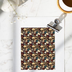 Polymer Clay Image Transfer, Clay Transfer Sheets, Polymer Clay Transfer Paper, Water Soluble Transfer Paper, Colorful Flowers
