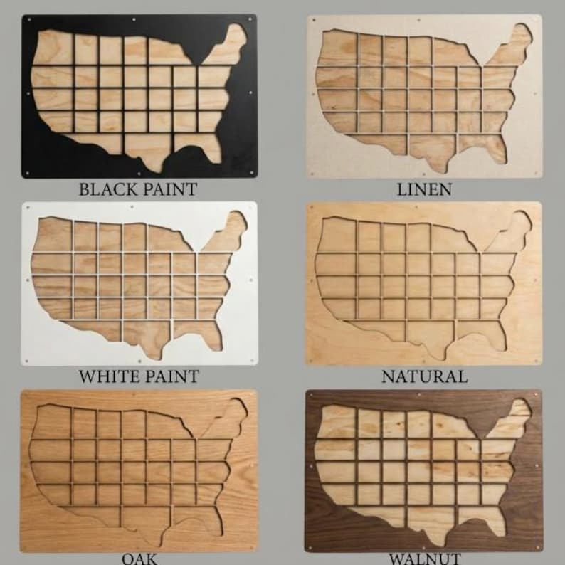 MLB stadium tracker personalized wood photo frame baseball map sport team gift for sports fan present for dad man cave custom decor image 3