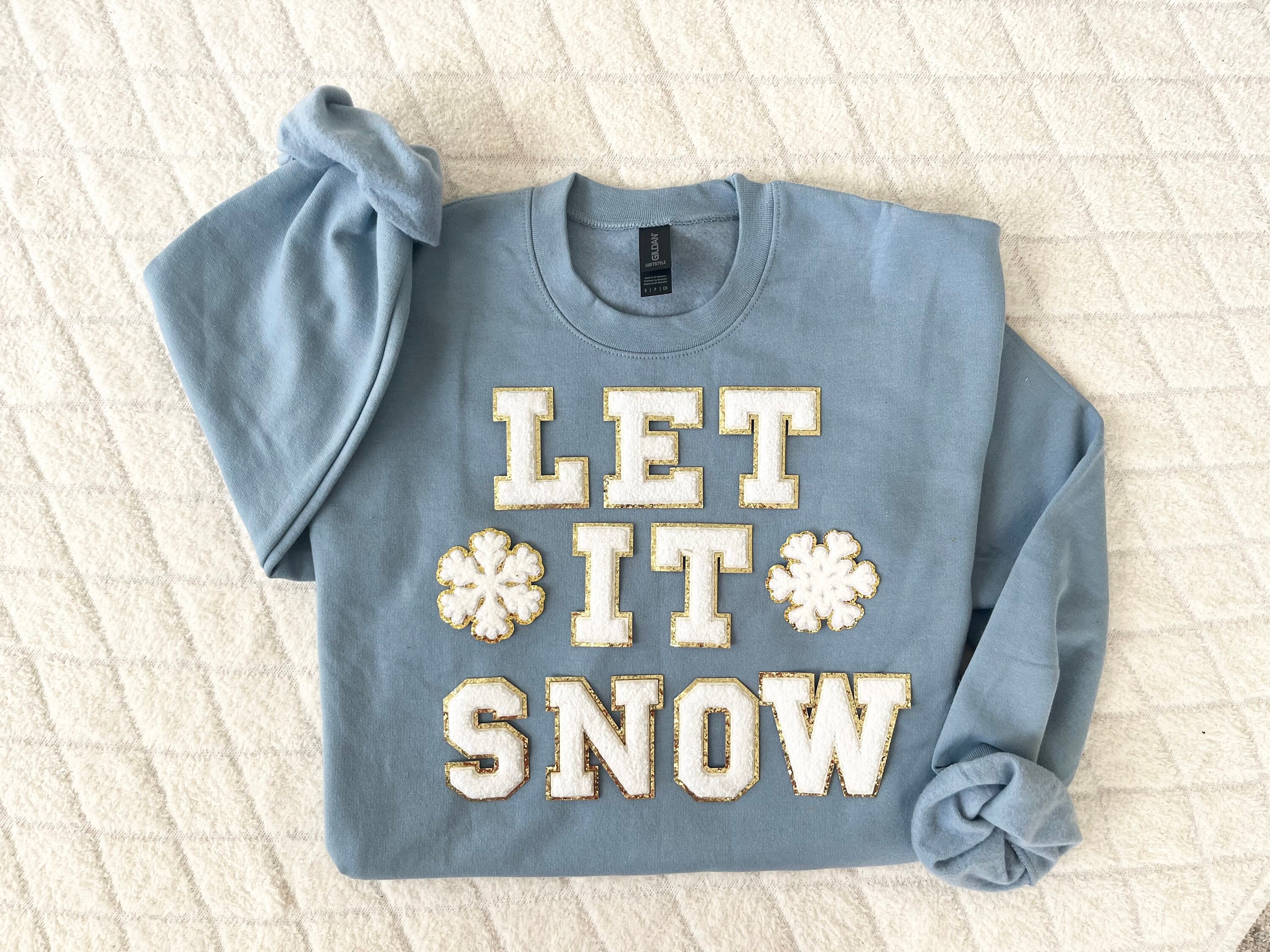 Let It Snow Pullover - Etsy