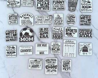 Magnet SVG bundle digital download magnet template for laser cutter funny magnet bundle kitchen magnet svg mom magnet file for laser svg
