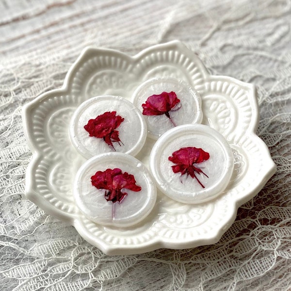 Red Wax Seals Stickers Etsy