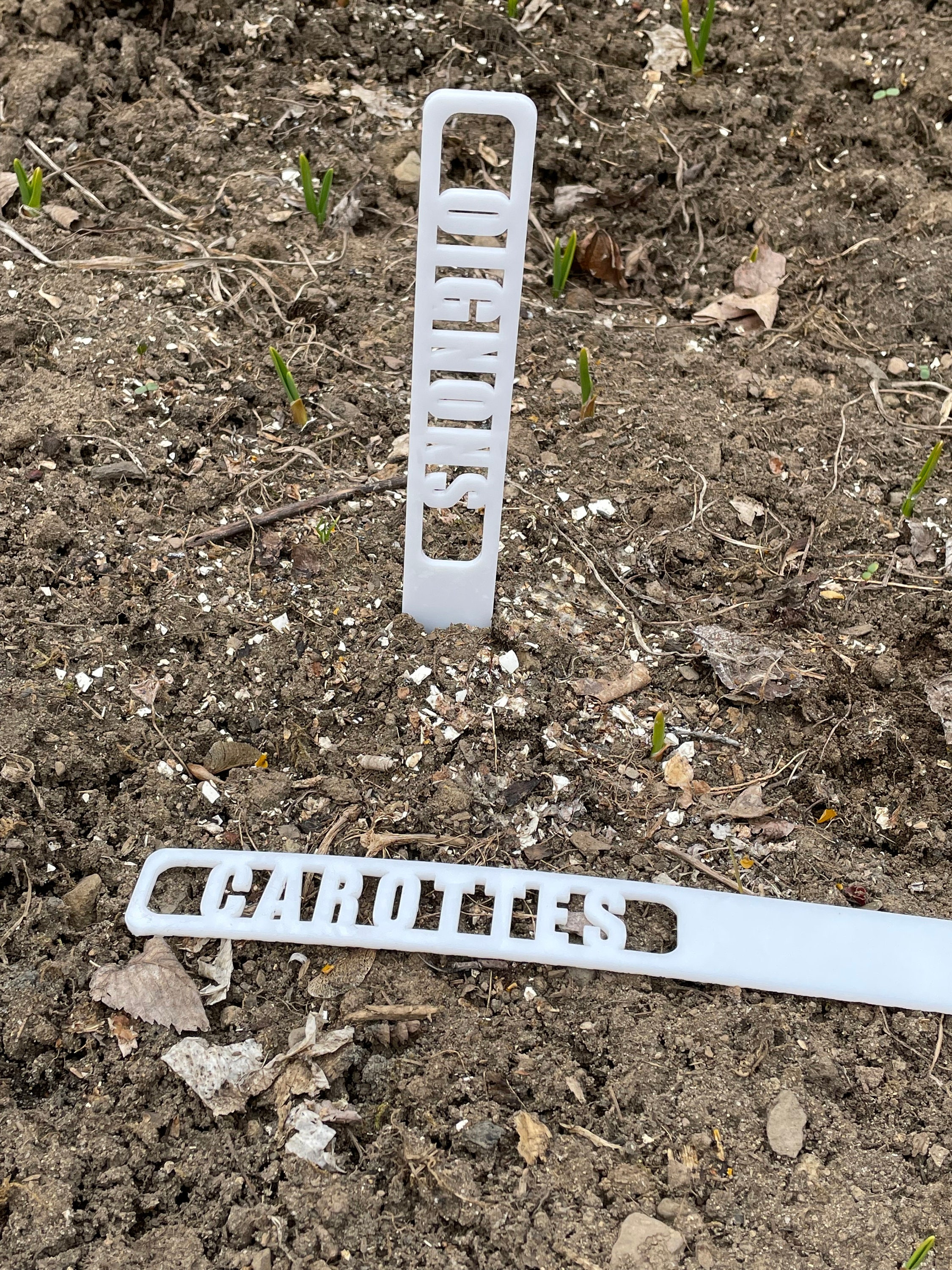 Garden Identification Stake Etsy