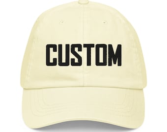 Bestickter Hut Pastell Dad Hut Strand Hut Flughafen Code Postleitzahl Grundbesitz Hut Stadt Code Hut Initialen Hut Baseballmütze