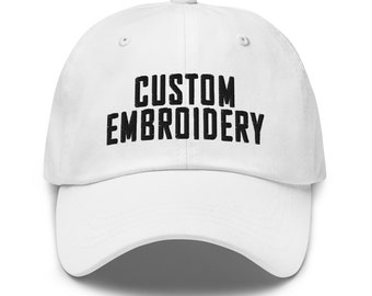 Personalisierte benutzerdefinierte Flughafen-Code-Vorwahl Postleitzahl gestickte Papa Hut Real Objekte Hut Stadt Code Hut Initialen Hut Baseballmütze Strand Hut