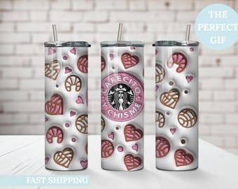 Cafecito y Chisme-Tumbler Coffee Lovers