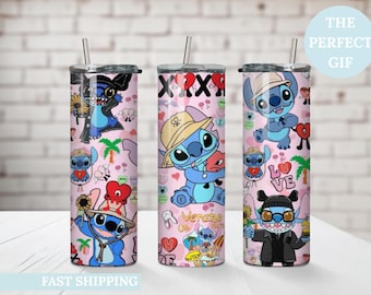 Stitch Stainless Steel Tumbler: 20oz Insulated Drinkware