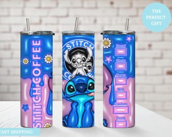 Stitch Stainless Steel Tumbler: 20oz Insulated Drinkware