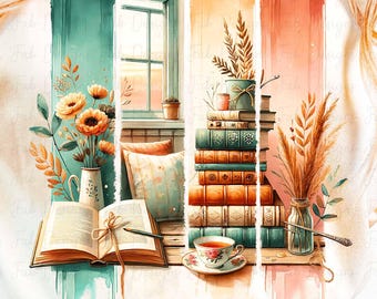 Buchliebhaber PNG Design, Fantasy Blumenbuch PNG-Dateien, würzige romantische Buch Sublimation PNG, Shirt Png, Bookish Reader Tshirt Digitales png