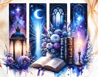 Buchliebhaber PNG Design, Fantasy Blumenbuch PNG-Dateien, würzige romantische Buch Sublimation PNG, Shirt Png, Bookish Reader Tshirt Digitales png