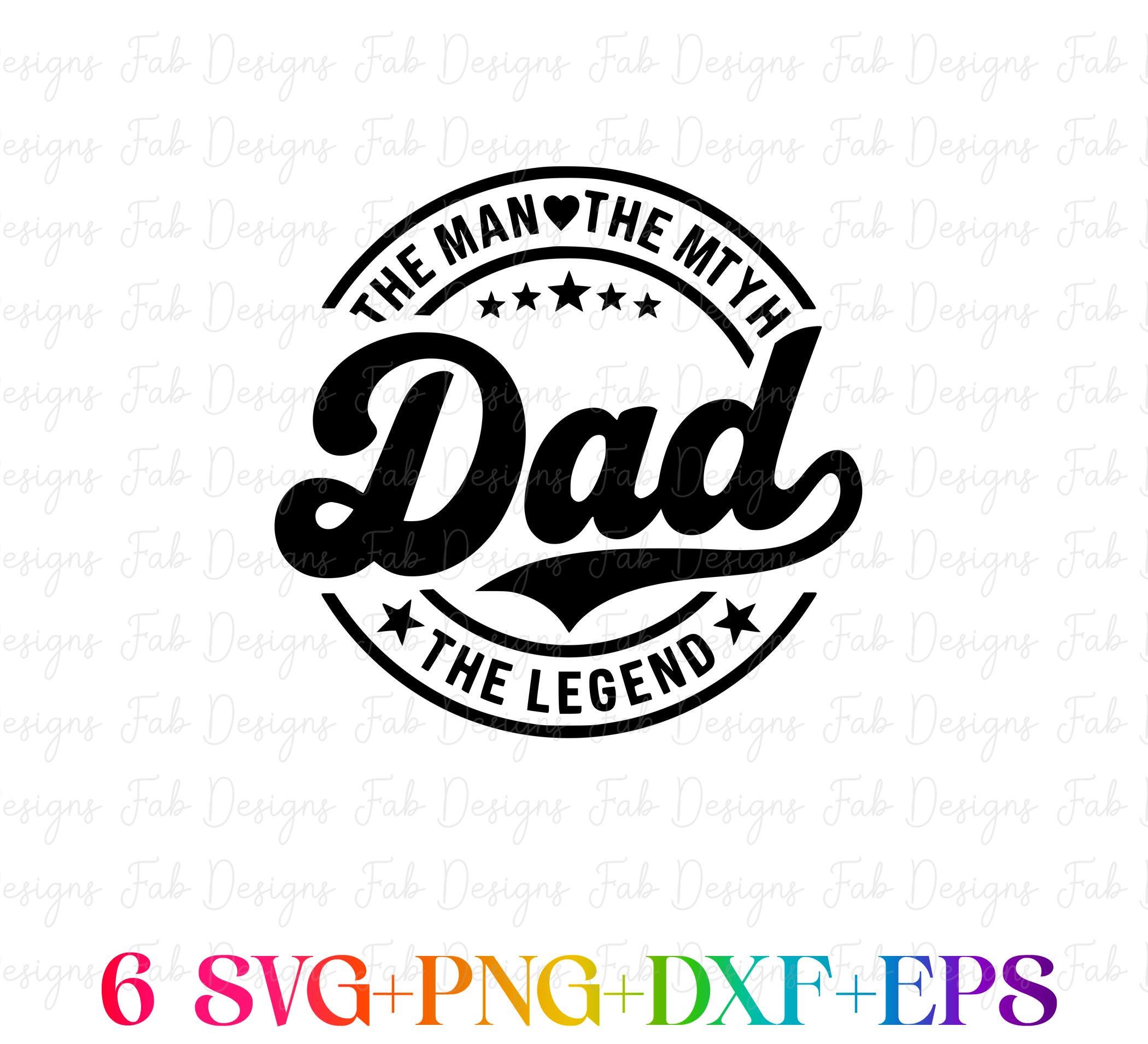 Dad SVG Cut File: Father's Day Shirt Design (digital Download) - Etsy