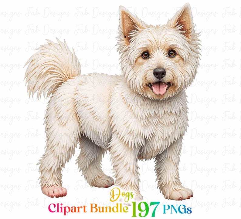 197 Cute Dogs Clipart Bundle, Dog Breeds PNG, Cute Puppy PNG, Cartoon ...