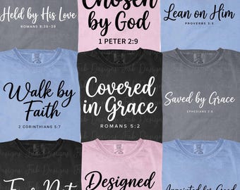 Christian PNG Bundle, Bible Verse Png, Faith Quote Png, Religious Scripture Png, Minimal Jesus Design, Blessed Grace Pray Believe Hope Png