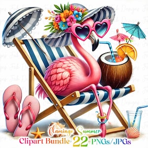 22 niedlichen Flamingo Clipart png Cartoon Flamingo Digitaler Download Rosa Flamingo Clip Art Flamingo druckbare PNG süße druckbare Flamingo Clipart Bild 9