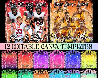 Plantilla editable de Canva para camiseta de mascota, diseño personalizado para fiestas de bienvenida y escuela, camiseta con collage de fotos (PNG), camiseta retro de los 90 (PNG), diseño de camiseta con cara