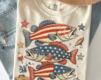 USA Bass design- boys 4th of july design, boys patriotic png, boys fishing sublimation png, Patriotic Sublimation Png,  Fourth Of July Png