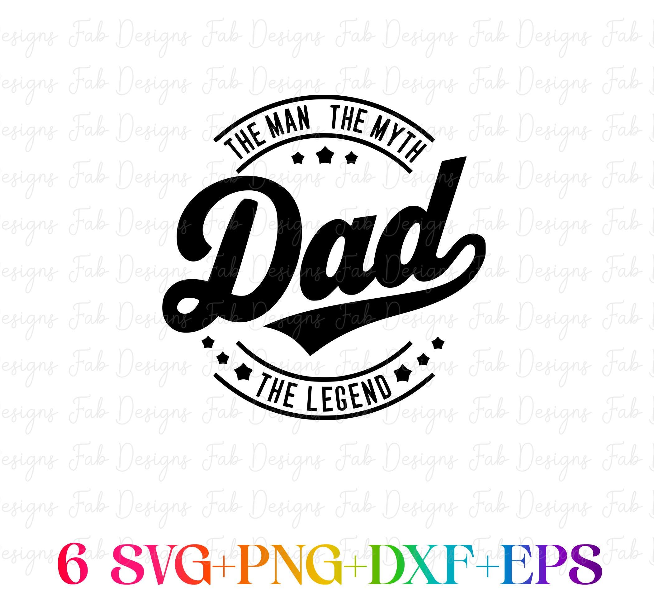 Dad SVG Cut File: Father's Day Shirt Design (digital Download) - Etsy